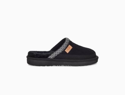 UGG Tasman II Slip-on Slippers for Big Kids - Black India
